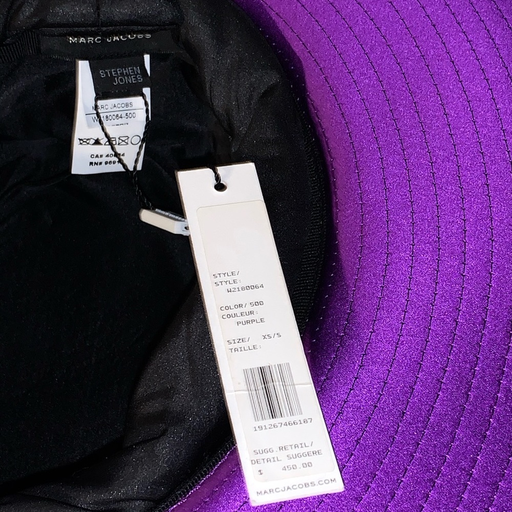 Marc Jacobs large boater hat - Picture 4 of 6